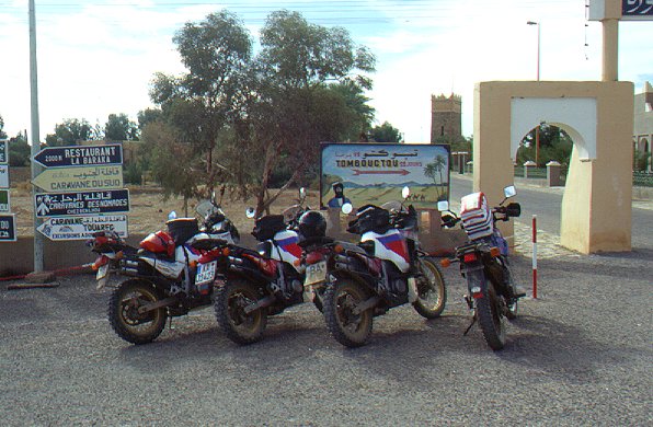 Das berühmte Schild in Zagora