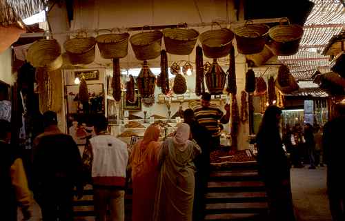 Im Souk von Fes