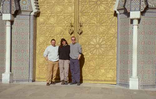 Von rechts nach links: Luigi, Brigitte, Carlo