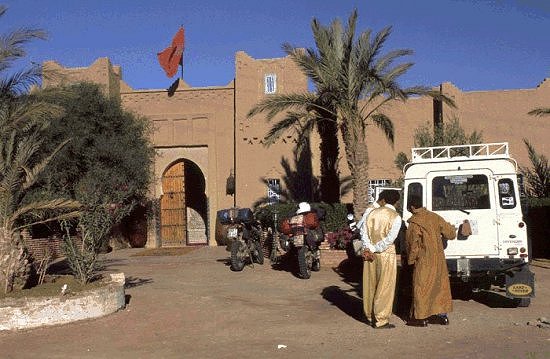 Unser Hotel in Erfoud, Hotel Kashbah Tizimi