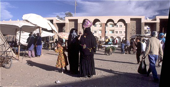 Auf dem Markt von Zagora