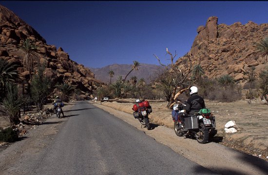 Rückfahrt nach Tafraoute