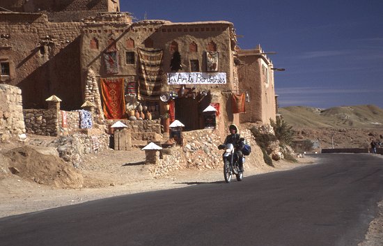 Berber-Burg mit Souvenierladen