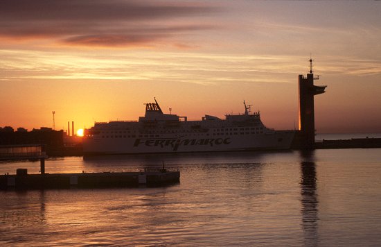 Ankunft im Hafen von Almeria