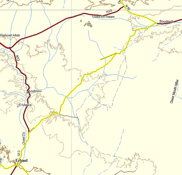 Piste von Boudnib nach Erfoud