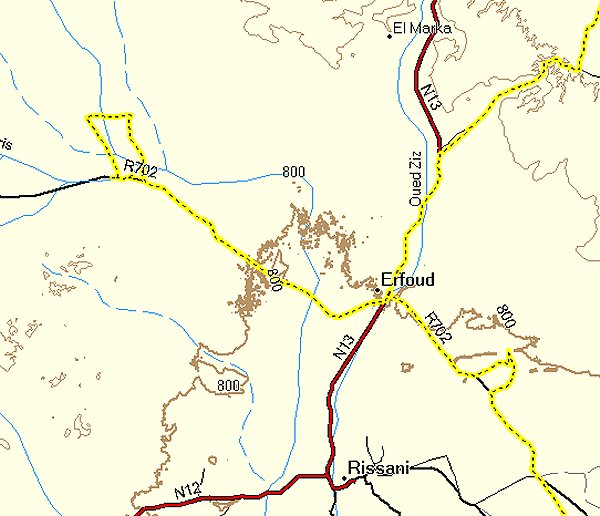 Ausflug von Erfoud zur Himmelstreppe