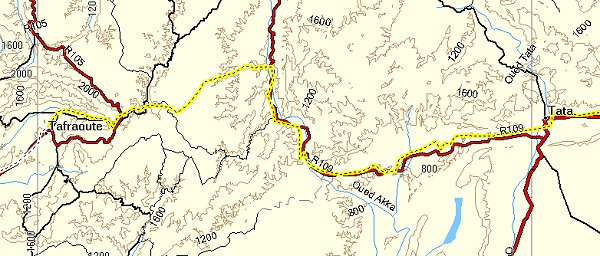 Von Tata nach Tafraoute