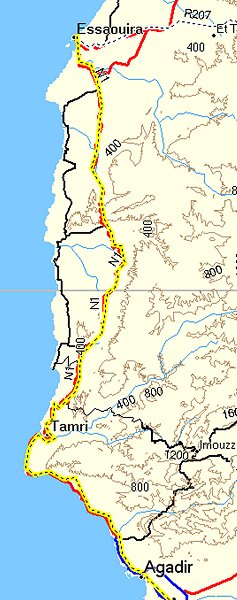 Fahrt von Agadir nach Essaouira
