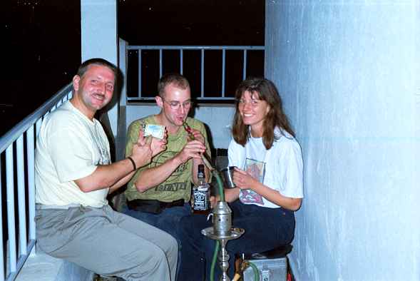 Die erste Nacht in Tunesien beginnt zünftig