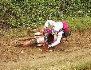 Marcel mit KTM 400 SC