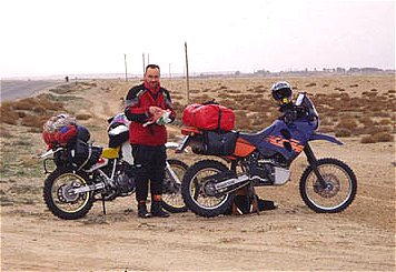 Ralf Kiefer mit u. a. seiner Adventure