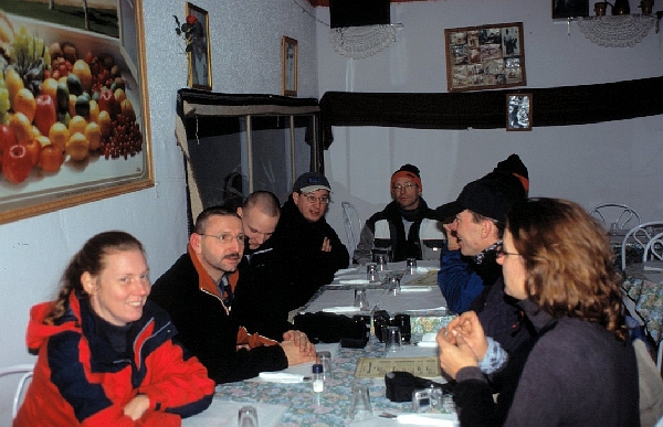 Essen mit Freunden aus der Heimat (Tina und Lutz) bei Ali Baba