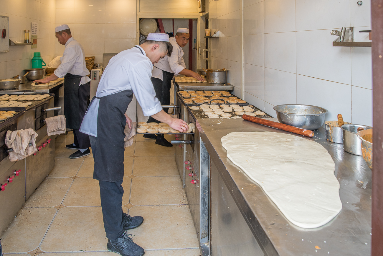 In der Bäckerei ist auch hochbetrieb