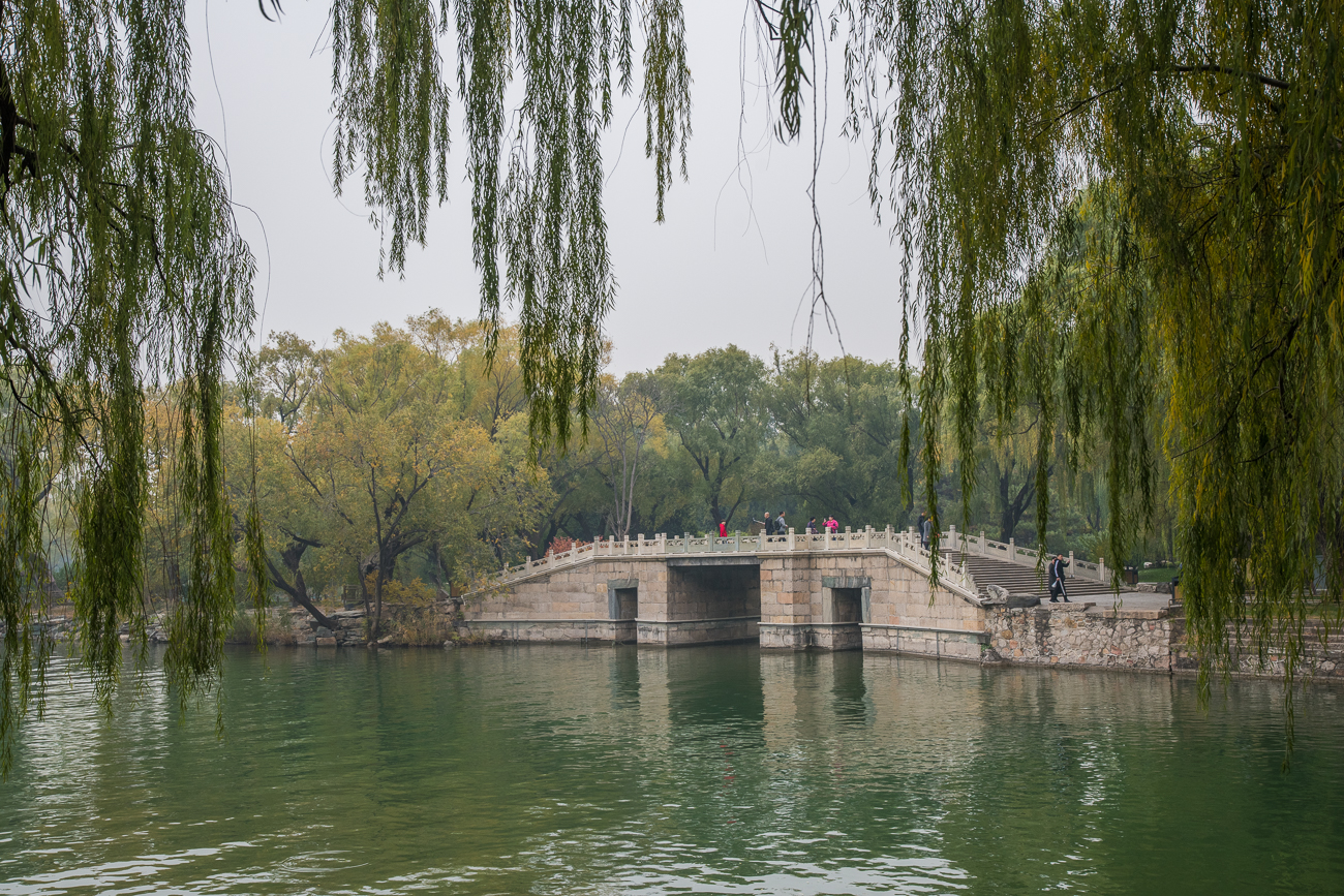 Brücke zu einer Insel