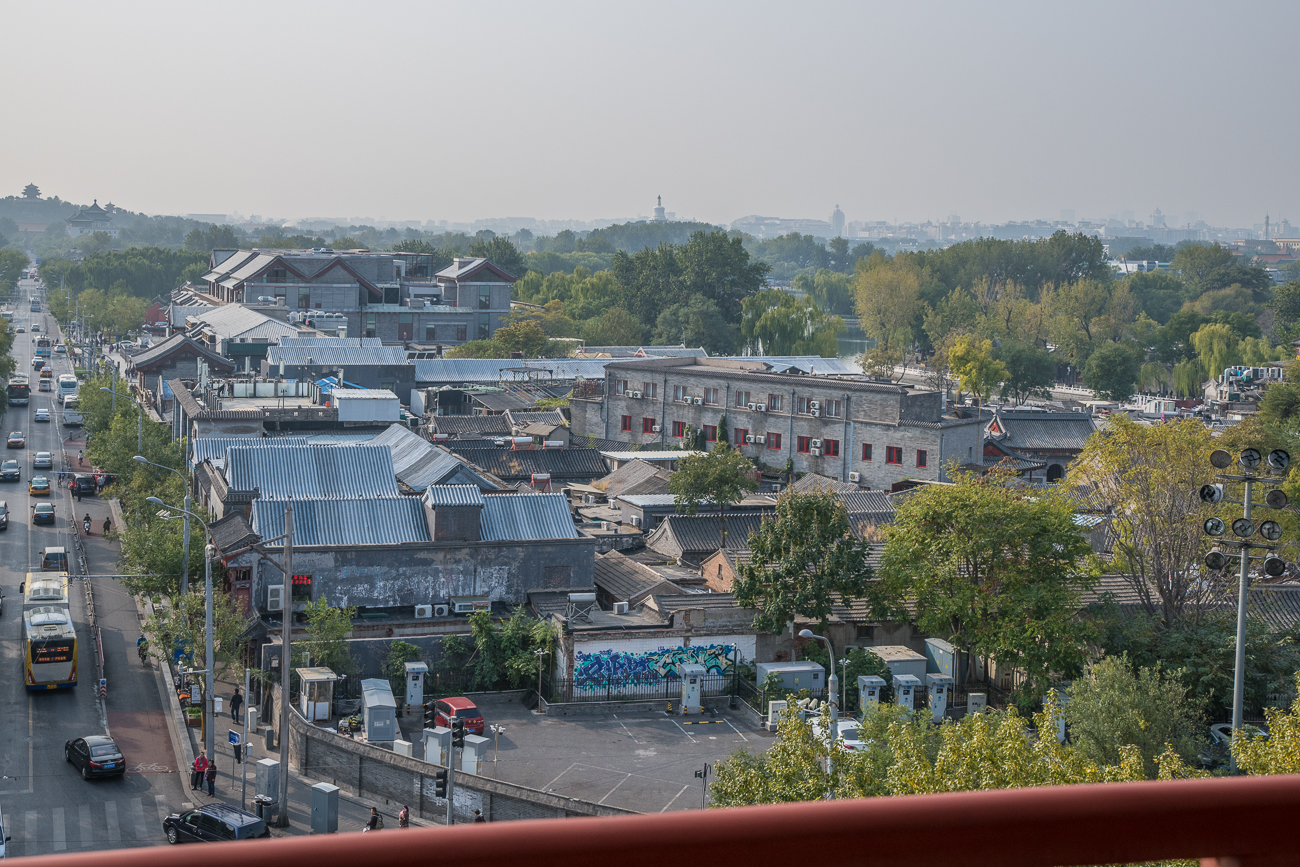 Blick vom Trommelturm über die Umgebung