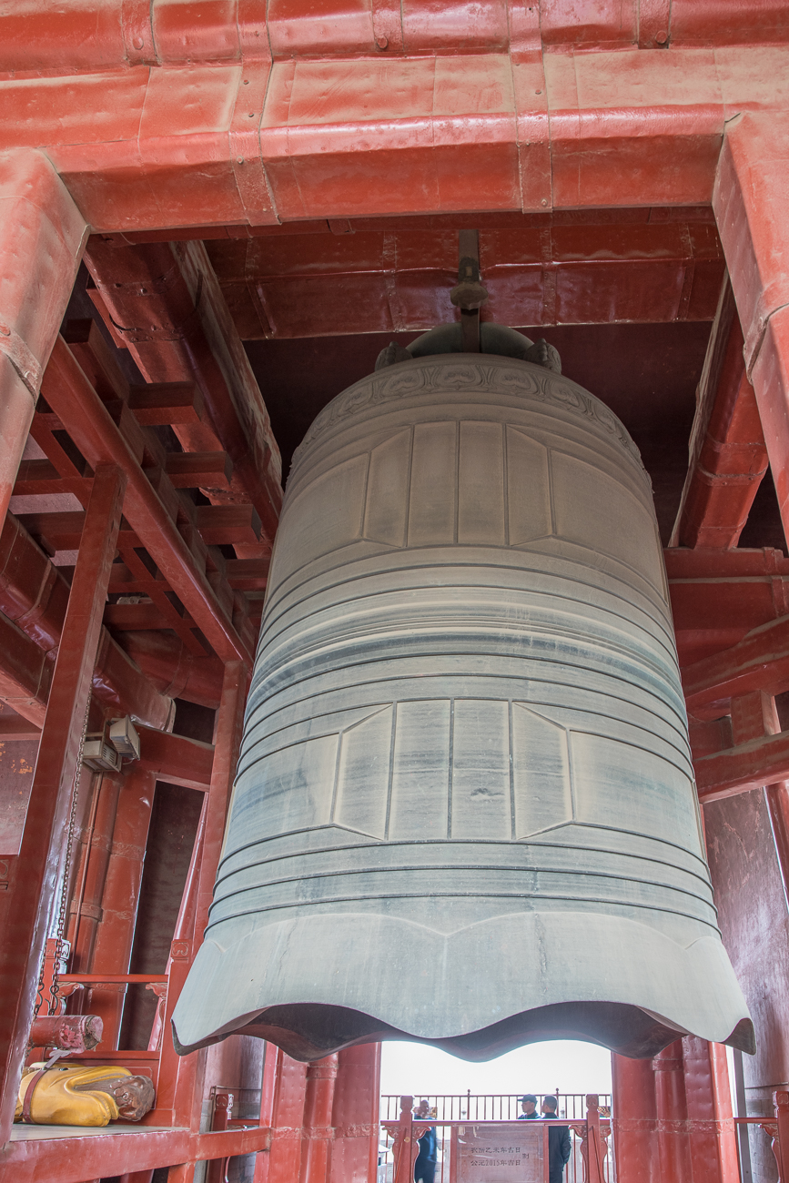 Die Glocke wiegt gut 46 Tonnen