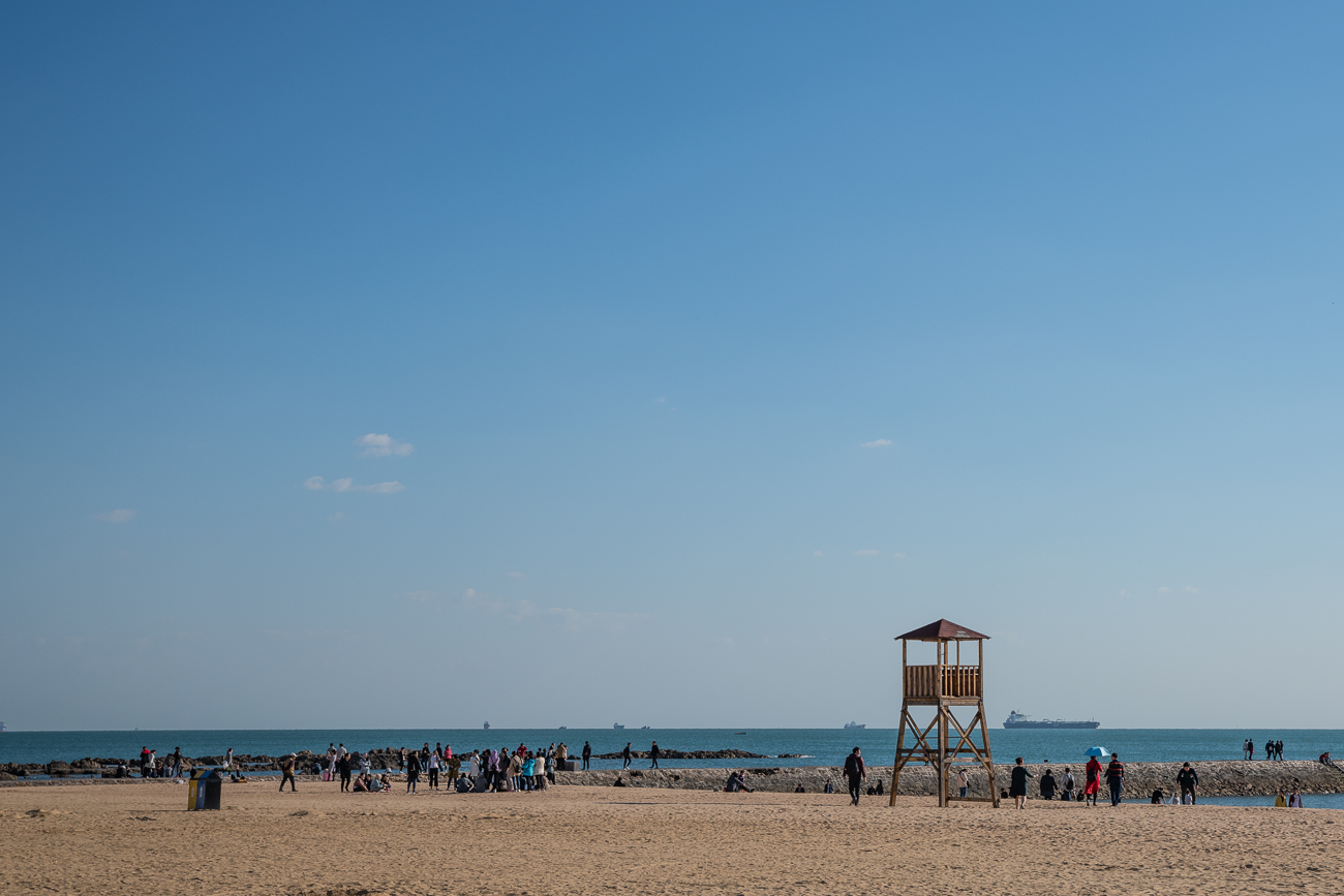 Wieder am Küstenstreifen von Qingdao