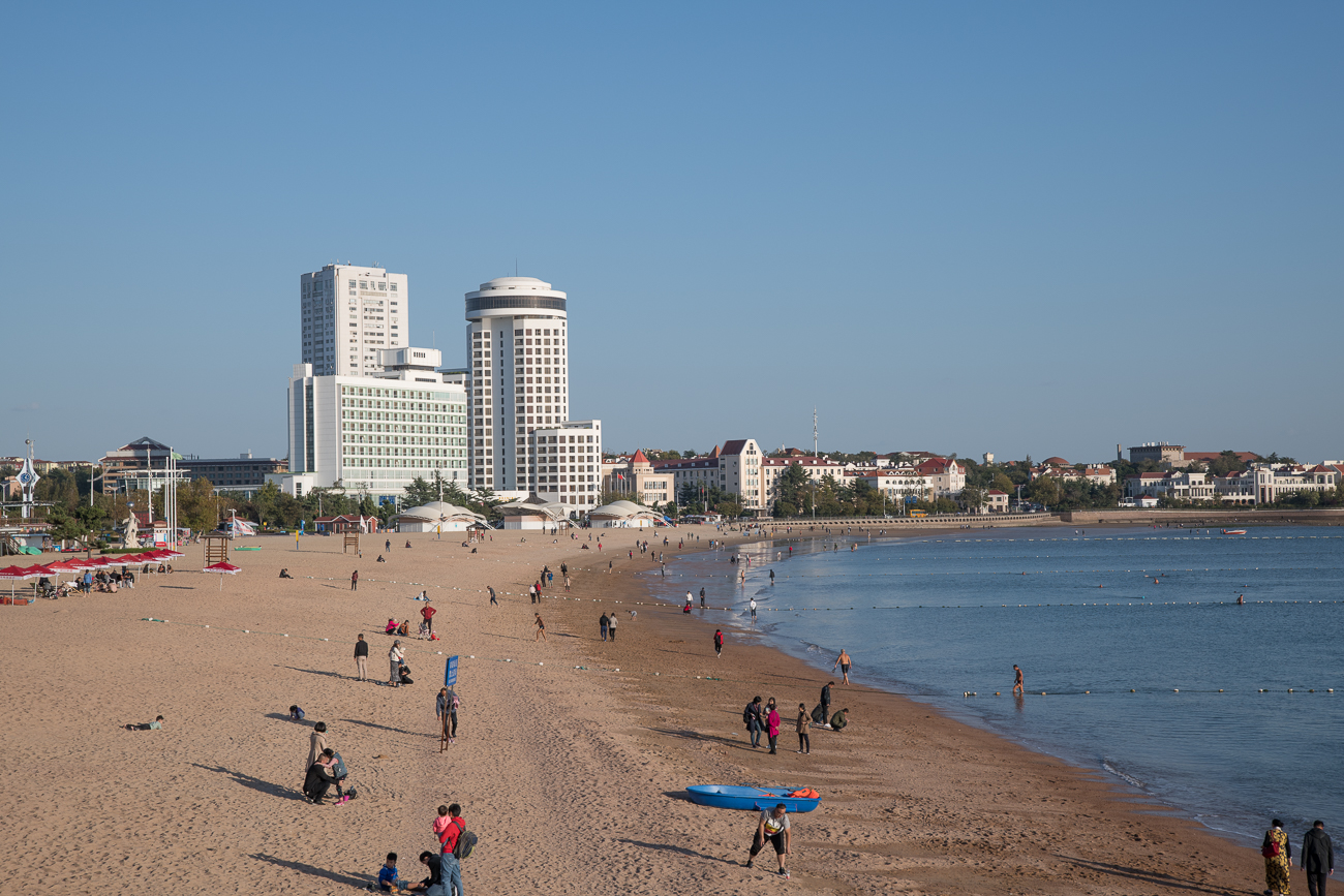 Nachsaisonales Strandleben