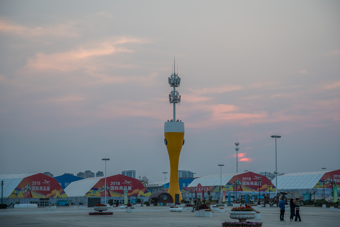 In Qingdao findet jedes Jahr im August ein Bierfestival statt ...