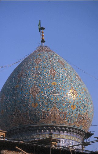 Kuppel der Freitagsmoschee in Shiraz