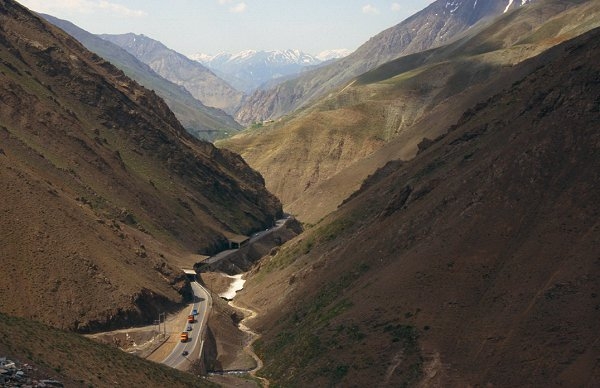 Tal bei Dunay, nördlich von Theran