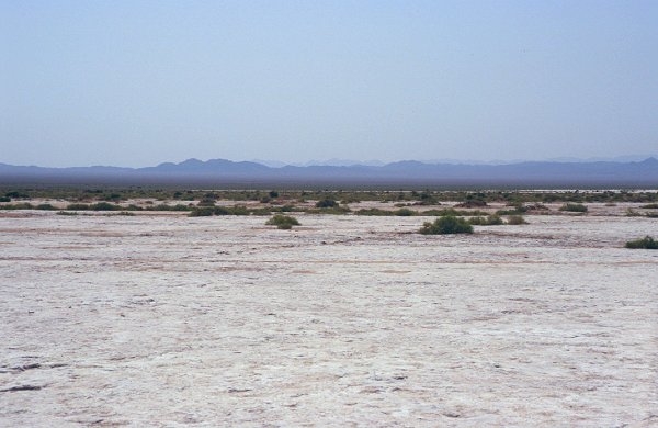 Salzpfanne in der Dasht-e Kavir