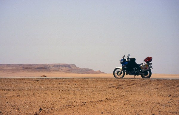 Wieder große Ähnlichkeit mit Landschaften in der Sahara