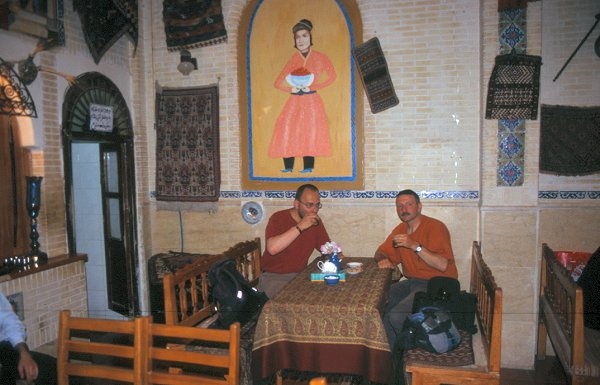 Teehaus in einem umgebauten Hamam