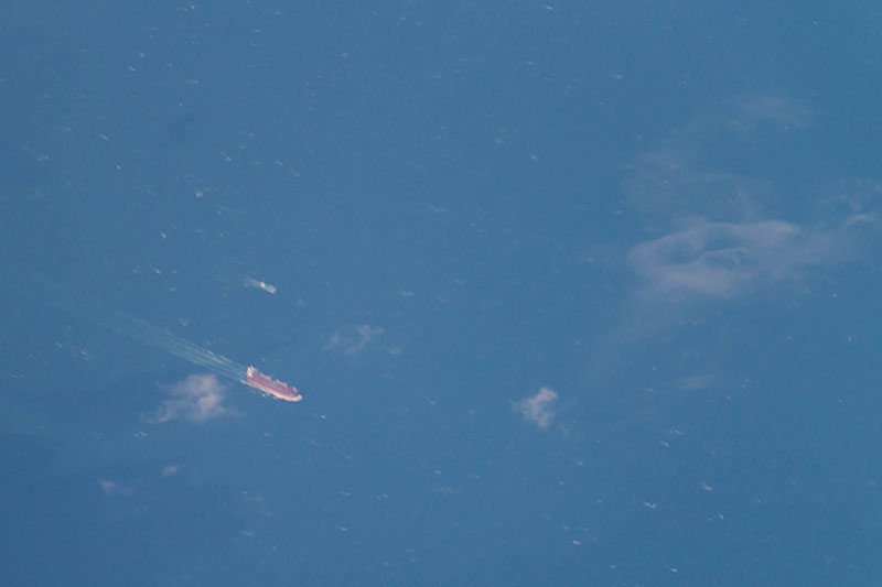 Tanker auf dem Meer