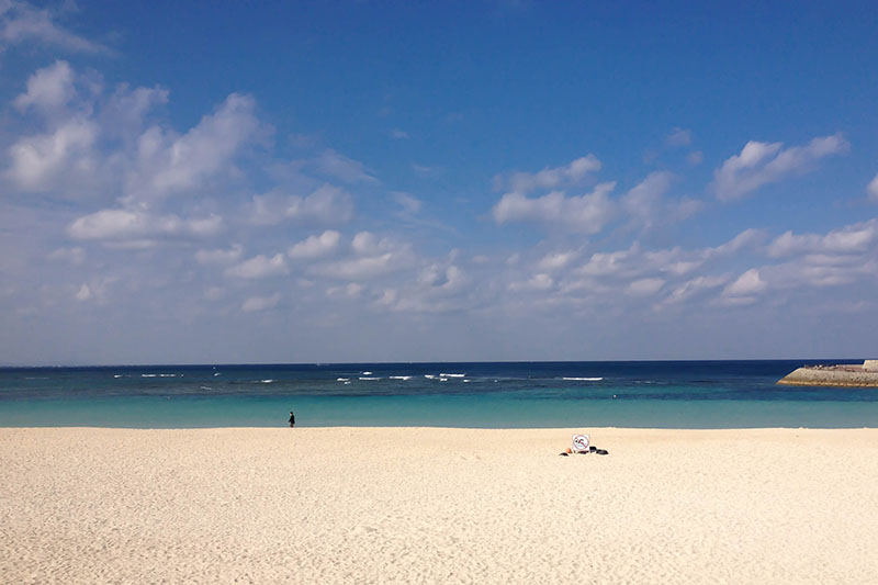 Der Hotelstrand