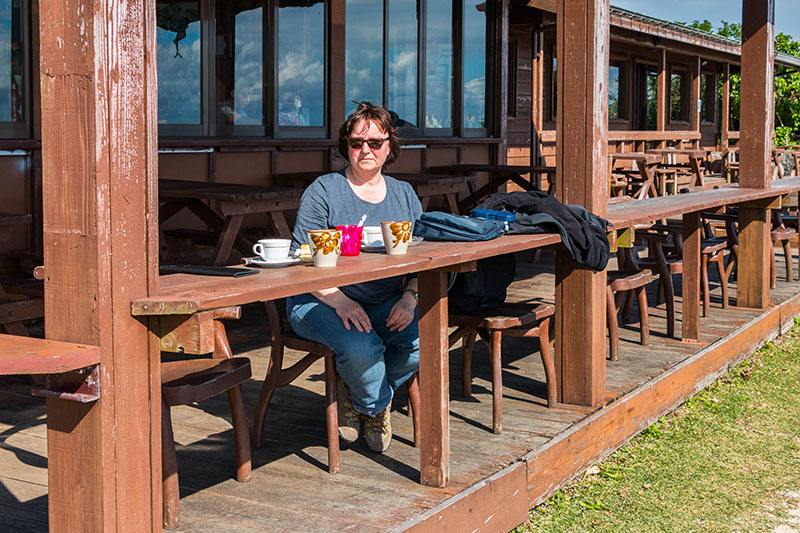 Im Café Curcuma
