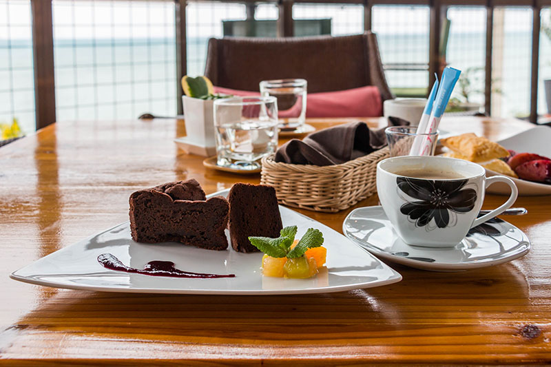 ... leider ist der Cappuccino nicht ganz so gut wie der Kuchen