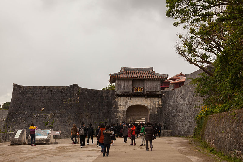 Zweiter Eingang zum Shuri Castle