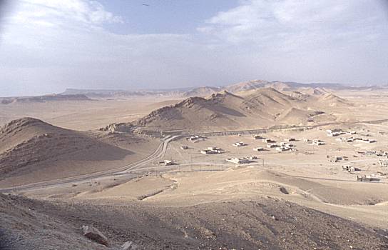 Qal'at ibn Ma'an, Ausblick nach Osten