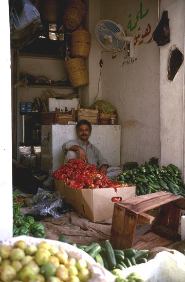 Auf dem Markt von Hama