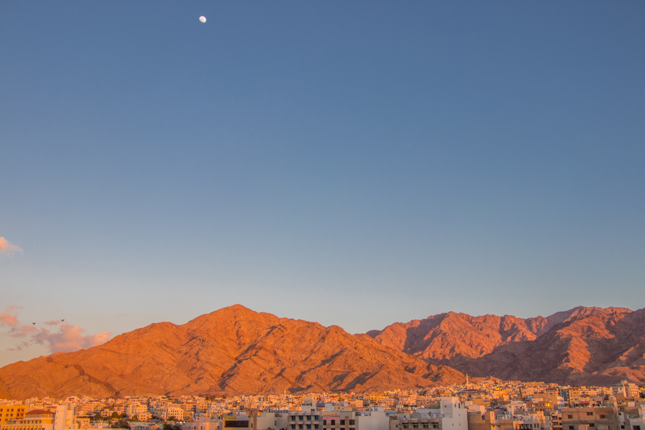 Die Berge um Aqaba 