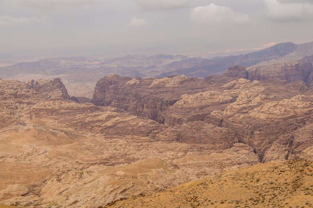 ... den Blick ins Wadi Araba 