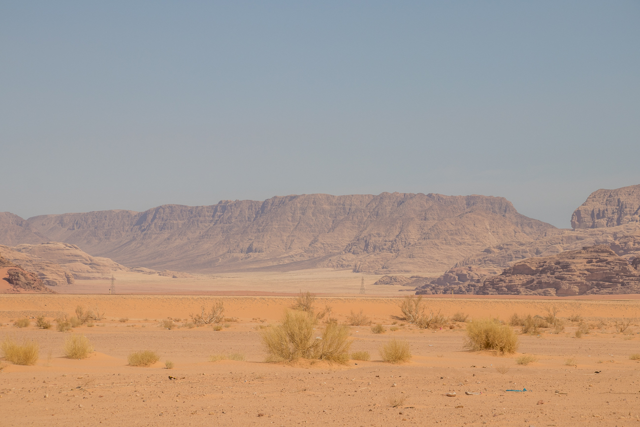 In dieser Landschaft wurden Kinofilme wie "Lawrence von Arabien" und "Der Marsianer" gedreht 