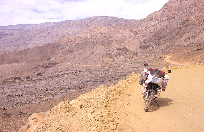 Auf der Piste zum Jebel Shams