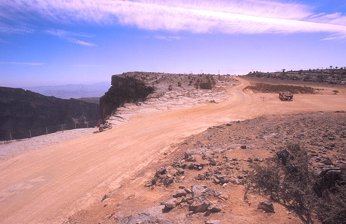 Auf dem Kamm des Jebel Shams