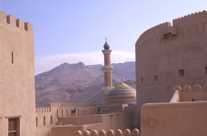 Blick auf die Kuppel der Moschee