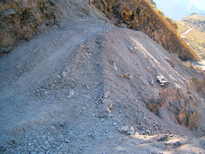 Manchmal ist die Strecke nicht ganz einfach(Foto: Gerd)