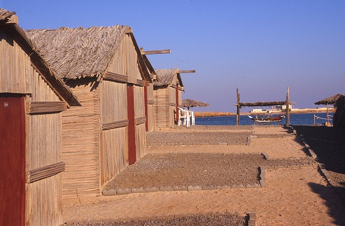 Hütte bei Ras al Hadd