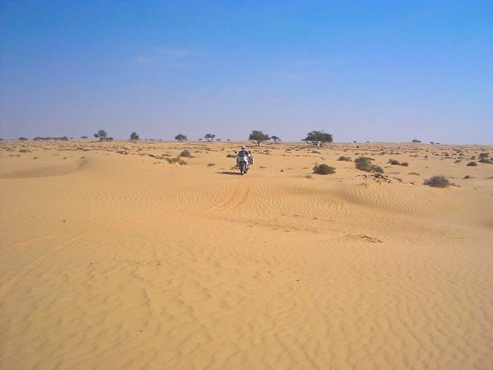 Weiterfahrt durch den Sand - Carlo(Foto: Gerd)