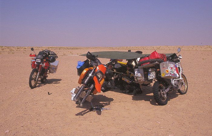 Plattfuß an der KTM