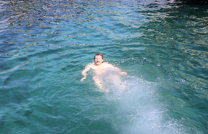 ... und schwimmen