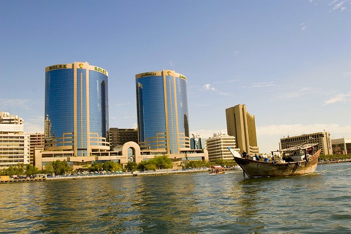 Einige Ansichten vom Dubai Creek aus