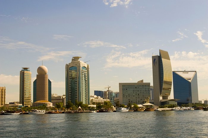 Einige Ansichten vom Dubai Creek aus