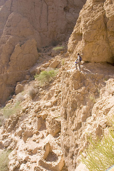 Clemens über der Schlucht