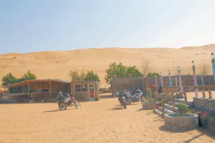 Touristencamp in der Wahiba
